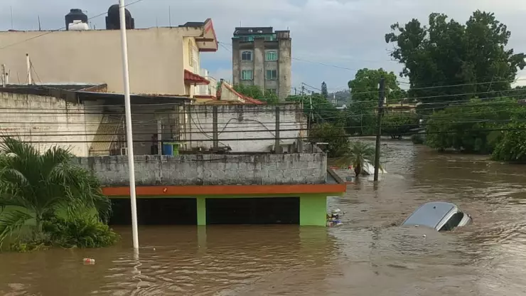 Inundaciones severas en Poza Rica Veracruz hoy.jpg