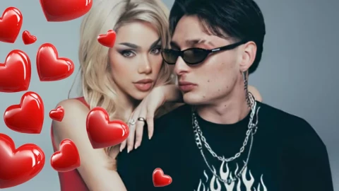 Peso Pluma y Kenia Os fueron captados muy juntos en VIDEO, ¿ya son novios?