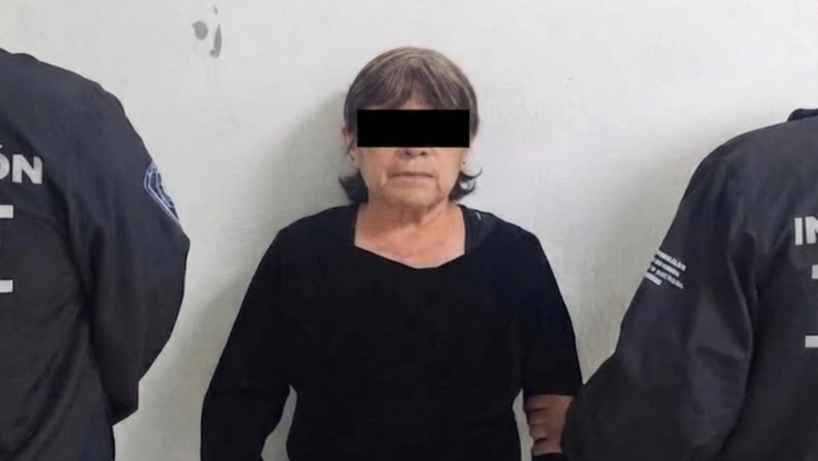 Detienen a mujer de 76 años