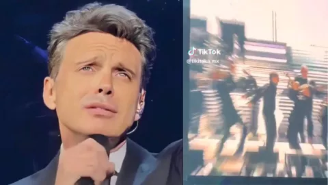 ¡SIUUU! Luis Miguel finaliza concierto a lo Cristiano Ronaldo (VIDEO)