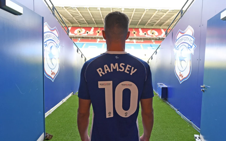 Aaron Ramsey, exjugador de Cardiff City