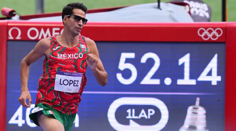 Tonatiú López 800 metros en París 2024 Juegos Olímpicos