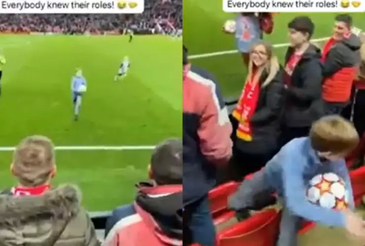 ¡Todo un escapista! Así fue como un fan del Liverpool ‘ROBÓ’ un balón de Champions; todos cumplieron con un rol en el escape