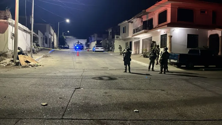 Balacera en la colonia Libertad, en Culiacán