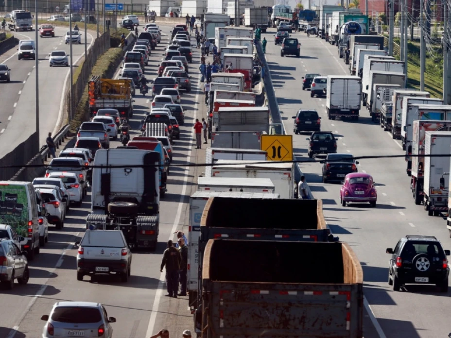 Huelga camioneros, Brasil