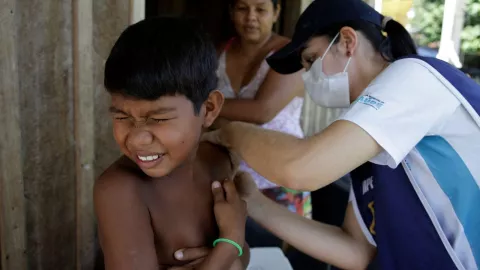 vacunación contra sarampión en CDMX