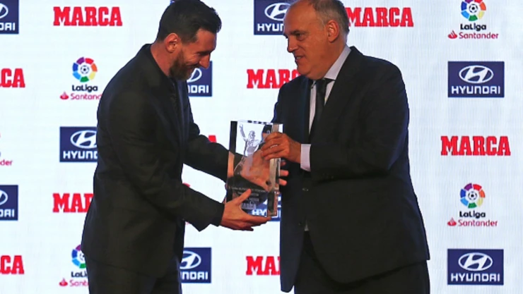 messi y tebas