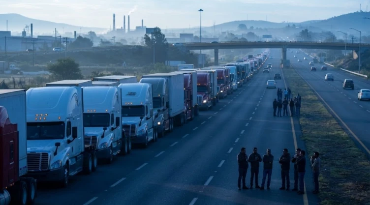 Anuncian paro nacional de transportistas este lunes