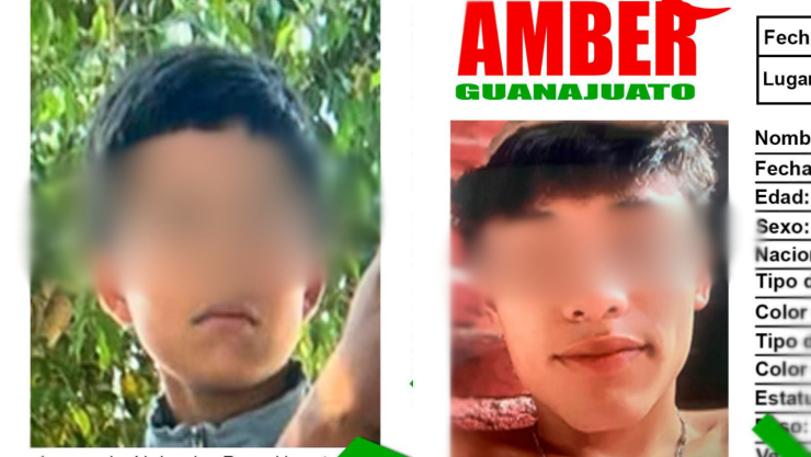 menores desaparecidos por el CJNG en Pénjamo