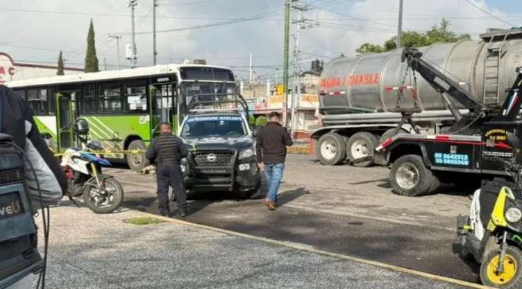 RTP atropella y mata a mujer de la tercera edad en Eje 10 Tláhuac, en la CDMX
