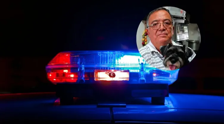 Patrulla depolicia y foto de Gerardo Ávalos García.