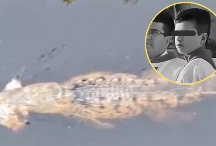 Él era Andrés, niño que fue devorado por un cocodrilo