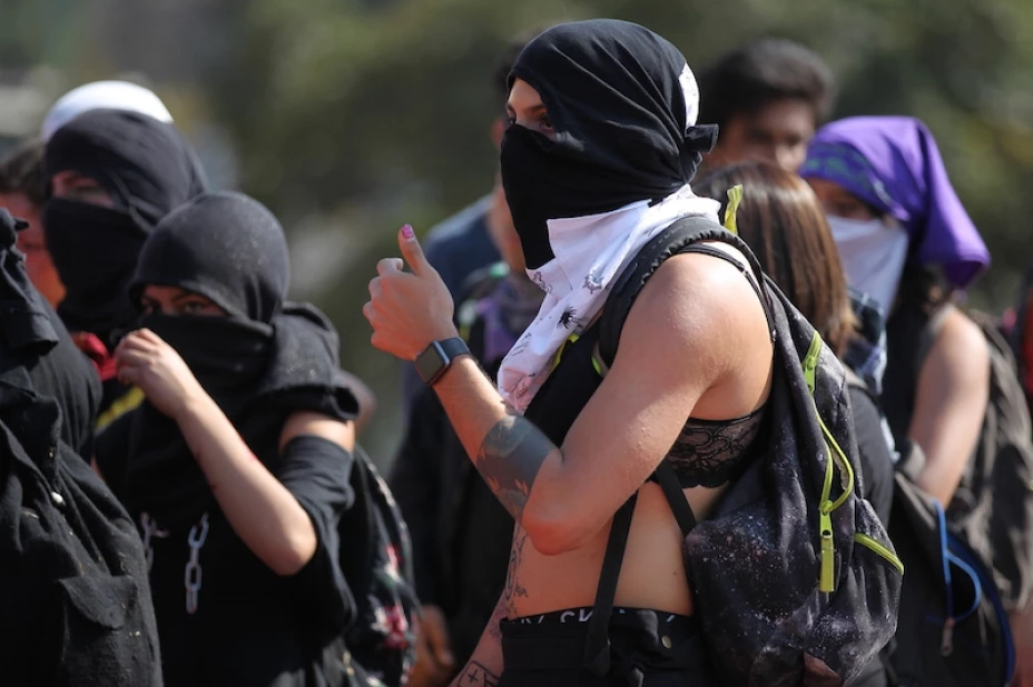 Encapuchados CCH Azcapotzalco