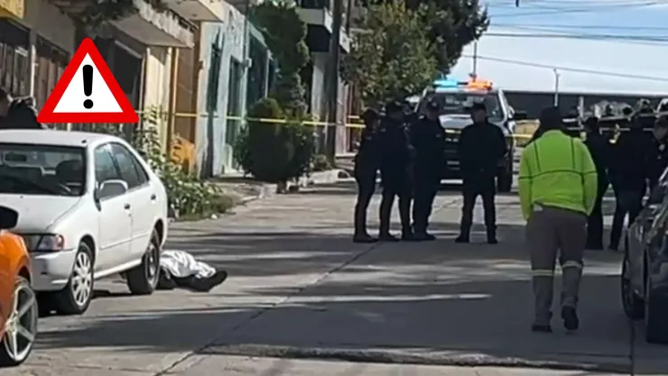Choca con su bicicleta con auto estacionado y muere al oriente de la ciudad en Aguascalientes