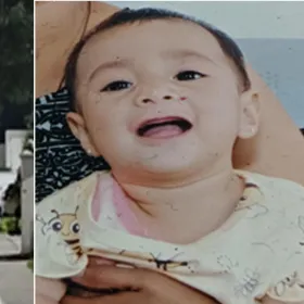 Buscan a la bebé Aitana Gutiérrez de 2 años y a Luis Eduardo Montenegro.