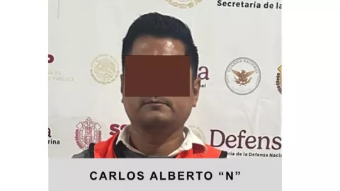 Carlos Alberto es detenido en Veracruz
