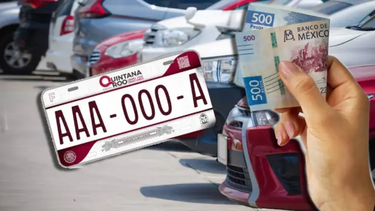 Aumenta el canje de placas 2026: NUEVOS costos para autos, camionetas y motos en Quintana Roo