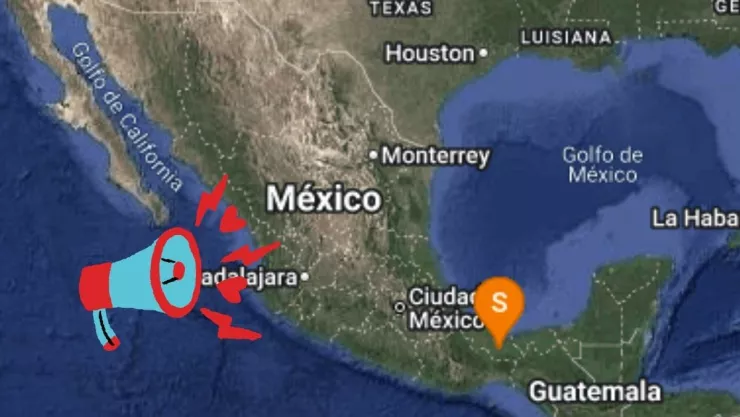 Sismo al sur de Veracruz, hoy 25 de junio 2025