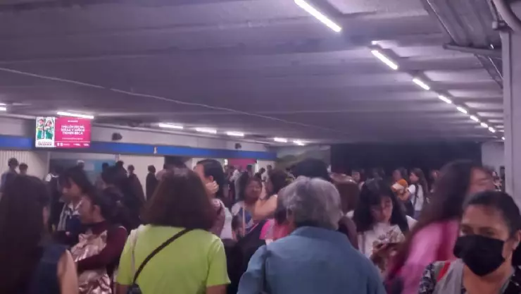Cierran la estación Zócalo-Tenochtitlán de la Línea 2 del Metro CDMX