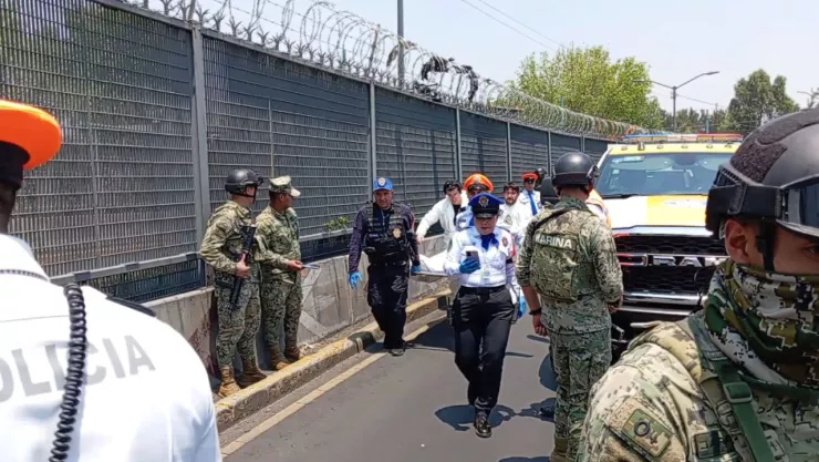 CDMX: Fuerte choque en el AICM deja una mujer muerta en el circuito exterior