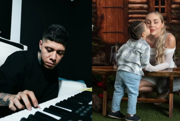 Santa Fe Klan y Maya Nazor