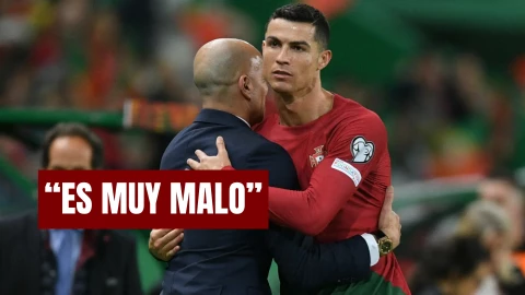 Entrenador de Cristiano Ronaldo es criticado por un jugador que dirigió