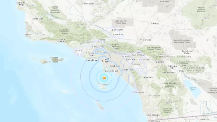 Sismo en Los Ángeles
