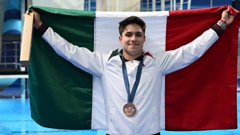 Osmar Olvera, medallista mexicano en Par&iacute;s 2024