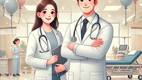 Diseños para felicitar a los médicos en su día