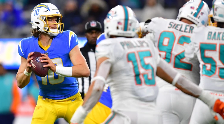 Justin Herbert, quarterback de los Chargers