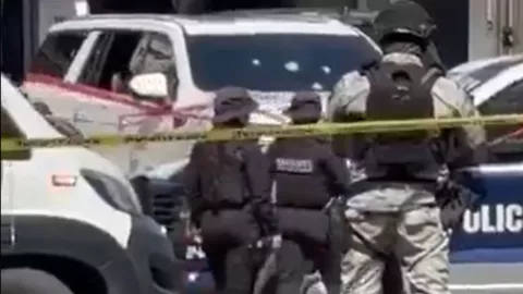 Así fue el momento de la detención de los causante de la balacera en Guadalupe y Clouthier