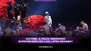 Ca7riel & Paco Amoroso hicieron temblar los Latin Grammy 2025