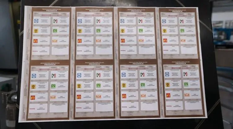 Boletas electorales 2024: ¿Por qué hay siete casillas si solo hay tres candidatos presidenciales?