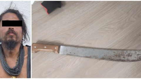 El hombre fue detenido en la alcaldía Álvaro Obregón.