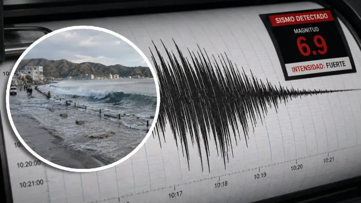 ¡TERREMOTO de magnitud 6.9! ¿Hay alerta de tsunami en zonas costeras?