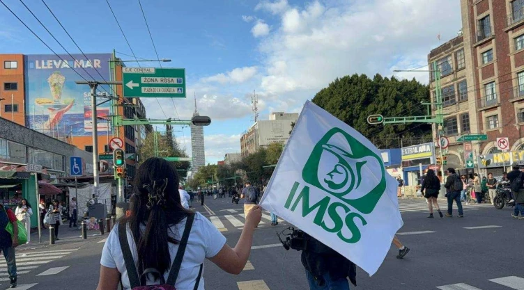 Bloqueos en CDMX jueves 22 de octubre por trabajadores del IMSS