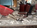 Hogar de la familia Frías después de una explosión.