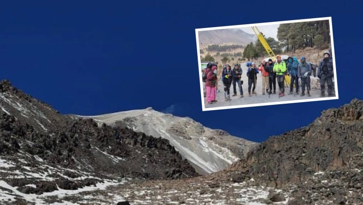 Revelan la última foto de los alpinistas desaparecidos en el Pico de Orizaba