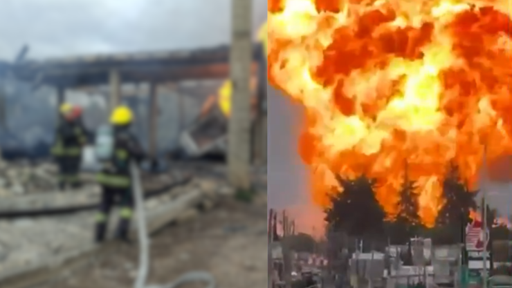Explosión en Puebla