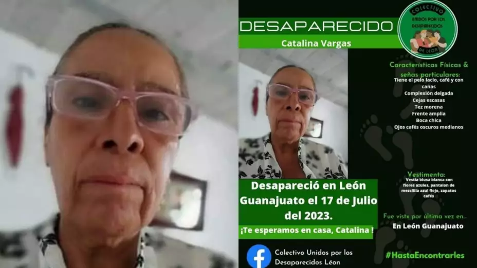 Madre buscadora Catalina Vargas León Guanajuato desaparecida