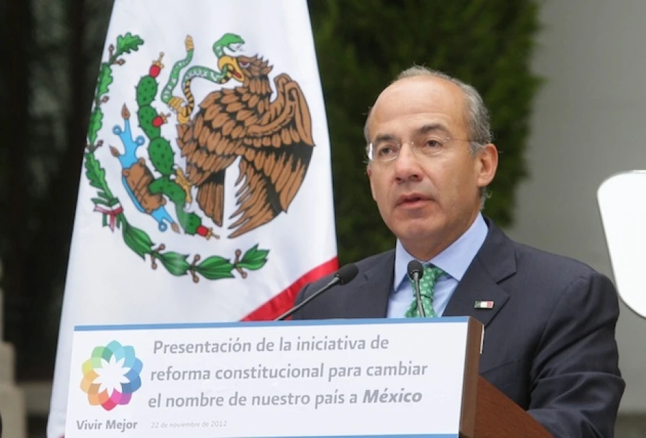 Felipe Calderón, presidente de México. (Foto: Especial)