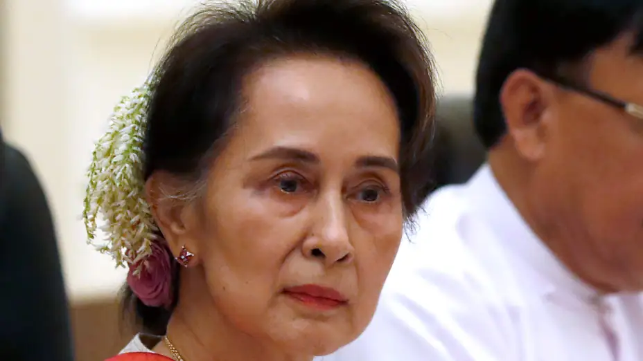 La expresidenta de Myanmar, Aung San Suu Kyi