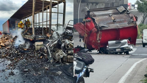 Tractocamión-impacta-pipa-y-patrulla-en-Puebla-mueren-dos-policías