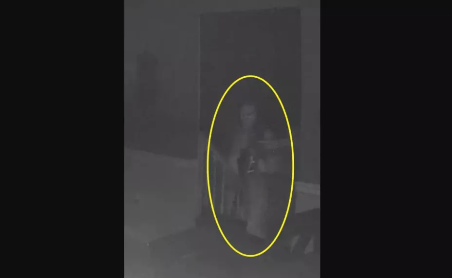 ¡Miedo! Una mujer logra captar un fantasma en su casa y piensa mudarse