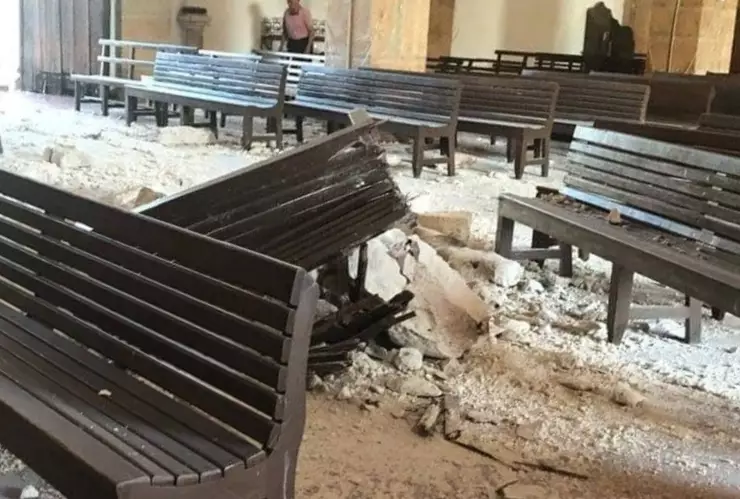 ¡Se derrumbó! Techo de una iglesia católica se cae en Tekax; esto es lo que se sabe