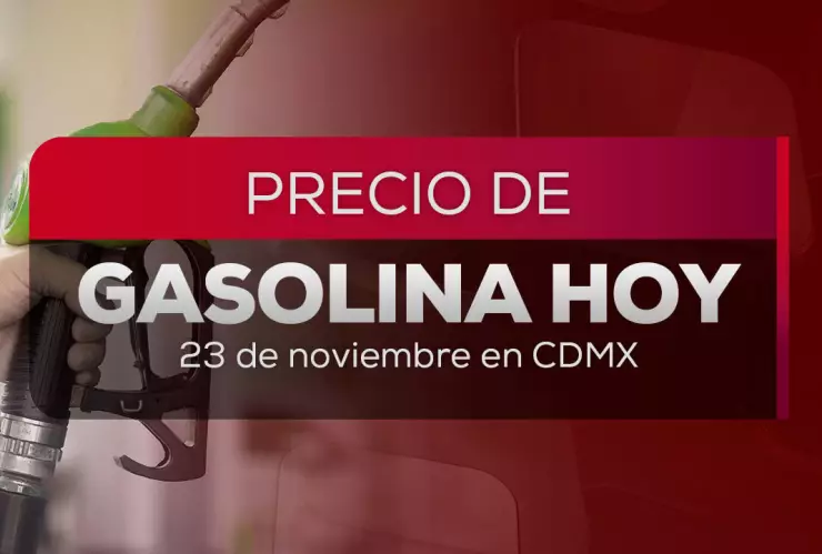 Portada del precio de la gasolina del 23 de noviembre de 2025.