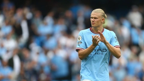 Erling Haaland, jugador del Manchester City
