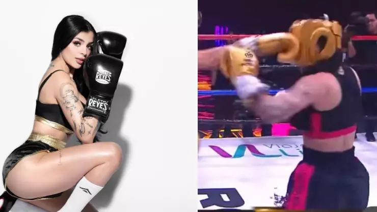 Revelan video en que Karely Ruiz recibe golpiza en Ring Royal.