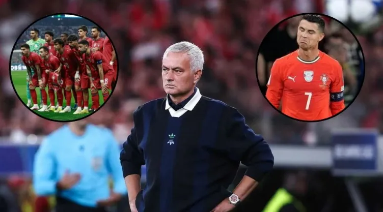 Mourinho criticó a Portugal tras su empate con México