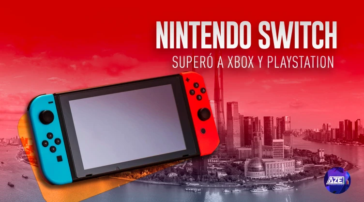 Nintendo switch superó a xbox y playstation en china